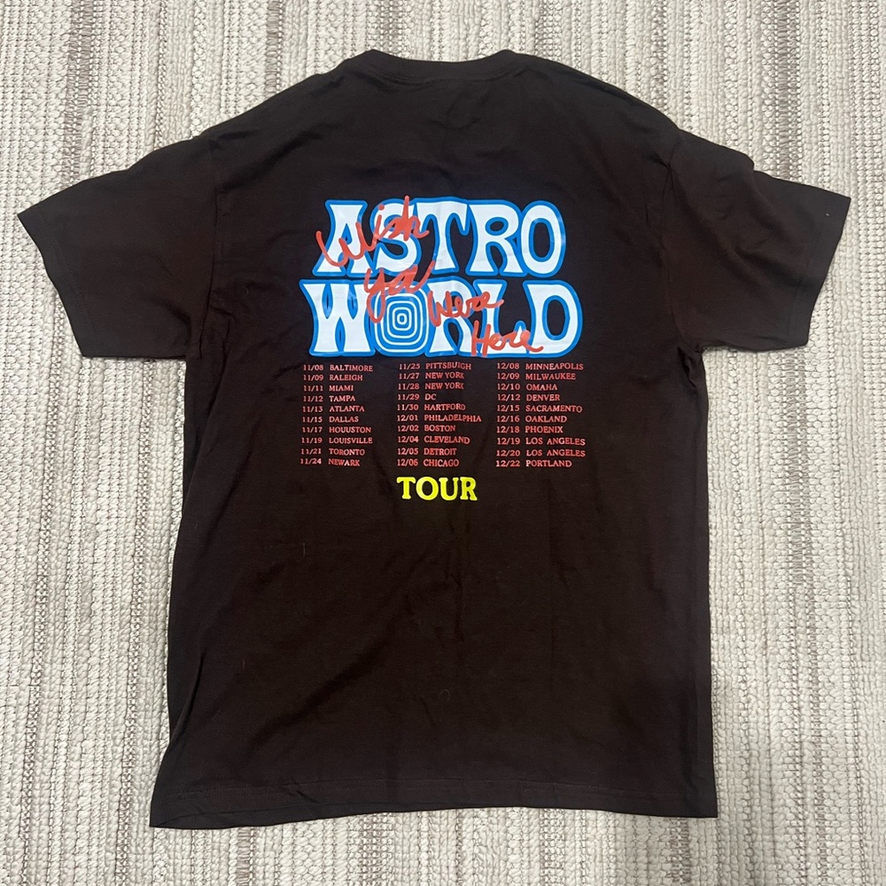 Travis Scott Astro World Tour T-shirt